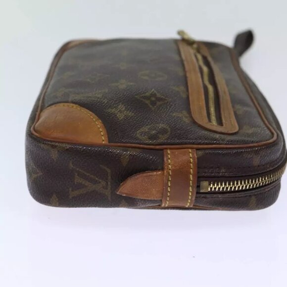 LOUIS VUITTON Monogram Marly Dragonne GM Clutch Bag M51825 LV Auth th4884 - Picture 4 of 16